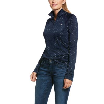 Ariat Sunstopper 2.0 - Base Layer Donkerblauw Dames - 28075-893